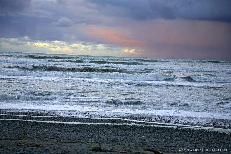 "Tasman Sea - Sunset Storm"