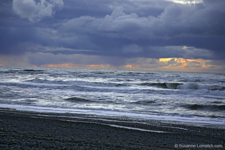"Tasman Sea - Sunset Storm"